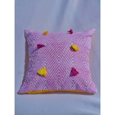 Chevron Beadwork Cushion Cover