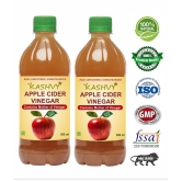 Kashvy Apple Cider Vinegar for Healthy Digestion, 1000 ml Unflavoured Pack of 2