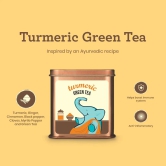 Turmeric Green Tea - Loose Tea-300 GMS