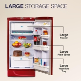 Godrej 180 L 1 Star Advanced Capillary Technology Direct Cool Single Door Refrigerator (RD 190A WHF WN RD, Wine Red)