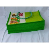 Sonchiraiya Green Lunch Jute Bag