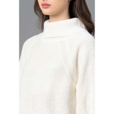 Mode By RedTape Women Off White Solid Sweater