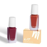 LIT 2 in 1 Liquid Matte Lipstick Pack of 3