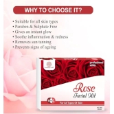 Soundarya Herbs Rose Facial Kit with Natural Rose Extracts for Radiant & Glowing Skin