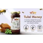 WOW BUZZING BEE - Raw Natural Unprocessed Tulsi Forest Flower Honey Pure Natural Ayurvedic Remedy for Weight Loss, Cough and Digestive Disorders 1kg