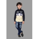 DKGF Fashion - Blue Cotton Blend Boys Shirt & Jeans ( Pack of 1 ) - None