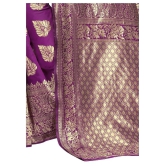 ofline selection - Multicolor Jacquard Saree With Blouse Piece (Pack of 1)