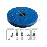 VOLTEX Rotating Tummy Trimmer Twister Acupressure Twister Useful for Figure Tone-up and Wait Loss - Multi Color