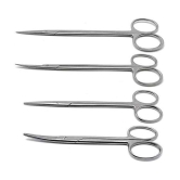 Tosh Tosh Surgical 6 Scissor Pack of Straight |Curved