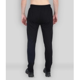 Zeffit - Black Cotton Blend Mens Sports Trackpants ( Pack of 1 ) - XL