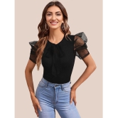 Sheetal associates - Black Polyester Women's Regular Top ( Pack of 1 ) - None