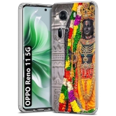 NBOX Multicolor Printed Back Cover Silicon Compatible For Oppo Reno 11 5G ( Pack of 1 )