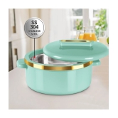 Milton Curve Jr. Inner Stainless Steel Casserole Set of 3, Light Green - Light Green