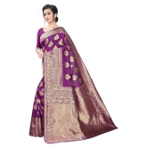 ofline selection - Multicolor Jacquard Saree With Blouse Piece (Pack of 1)