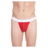 Bruchi Club - Red Spandex Men's Bikini ( Pack of 1 ) - XL