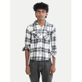 Boys Dark Green Checked shirts - None