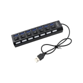 UGPro 7 port USB Hub High-Speed Splitter with Separate On / Off Switch