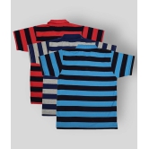 NEUVIN - Multicolor Cotton Boys Polo T-Shirt ( Pack of 3 ) - None