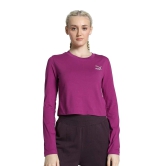 CLASSICS Long Sleeve Womens Slim Fit Crop Tee