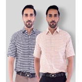 DESHBANDHU DBK - Multicolor Cotton Regular Fit Mens Casual Shirt (Pack of 2 ) - None