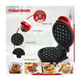 Gatih Mini Waffle Maker Waffle Iron Metal Polish Block Home Waffles Maker Machine, Waffle Maker Electric 1 no.s