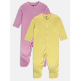 MINI KLUB Multi NEW BORN AND BABY GIRLS SLEEP SUIT Pack of 2 - None