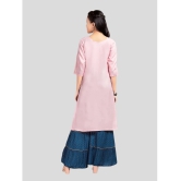 Aarika Pink Cotton Girls Kurta and Sharara Set ( Pack of 1 ) - None