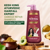 Kesh King Ayurvedic Herbs Damage Repair Shampoo for Dry and Frizzy Hair (1L)