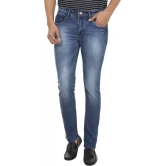 Men Slim Mid Rise Blue Jeans