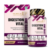 MuscleXP Digestion Vital One Daily, Quercetin + Bromelain Natural Digestive Enzymes For Healthy Immune Function, 60 Veg Capsules