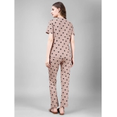 Smarty Pants Brown Cotton Womens Nightwear Nightsuit Sets ( Pack of 1 ) - None