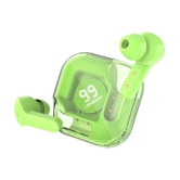 VERONIC Flash Pods Bluetooth True Wireless (TWS) In Ear 30 Hours Playback Low Latency,Powerfull bass IPX4(Splash & Sweat Proof) Green