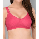 Elina - Multicolor Cotton Non - Padded Womens T-Shirt Bra ( Pack of 3 ) - 36D