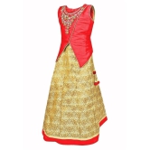 Arshia Fashions Girls Embroidered Lehenga Choli - None