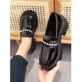 Shoetopia - Black Women''s Loafers - None