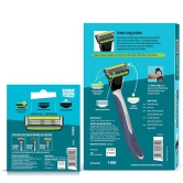 Sensi Flo6 Value Pack Razor  Pack of 4 Blade Cartridges-Sensi Flo6 Value Pack (Razor + Pack of 4 Blade Cartridges)