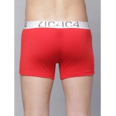 IC4 - Multicolor Cotton Blend Mens Trunks ( Pack of 2 ) - S