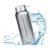 Milton Aqua 750 Stainless Steel Water Bottle, 750 ml, Silver - Silver