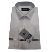 Rathod Garments  Self white plane slim fit shirts