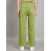 AngelFab - Green Denim Flared Women''s Jeans ( Pack of 1 ) - None