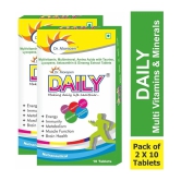 Dr. Morepen Daily Multivitamin & Mineral Tablets 60 gm Multivitamins Tablets Pack of 2