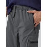 XYXX Grey Nylon Mens Joggers ( Pack of 1 ) - None