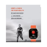 Shopic Point T 800 Ultra  Smartwatch Orange Smart Watch