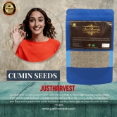 JustHarvest Cumin Seeds, Whole Jeera, 200g, No Artificial Colours or Preservatives, Sortex Cleaned