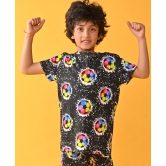 FOOTBALL BLACK SLEEPWEAR SHORT SET- BLACK-2-3 YEARS / 2N / BLACK