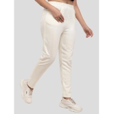 YHA Off White Fleece Womens Running Trackpants ( Pack of 1 ) - None