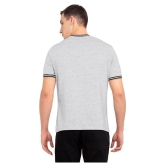 Ruggers Polyester Grey Solids T-Shirt - None