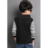 FORCE Kids Cotton hooded Tshirt Black::Grey 15-16 Years - None