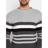 Lycos - Grey Acrylic Men's Pullover Sweater ( Pack of 1 ) - None