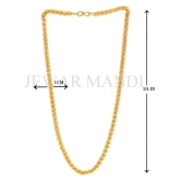 Jewar Mandi - Gold Plated Chain ( Pack of 1 ) - Golden